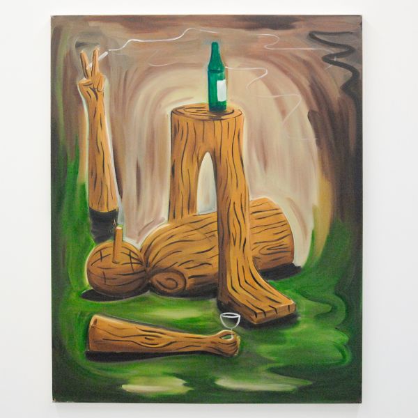 Pim Blokker - Afterparty - 150x100cm Olieverf op canvas