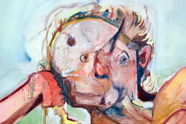 Tatjana Gerhard - 170x200cm Olieverf op canvas (detail)