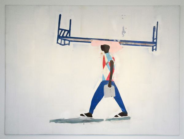Hester Oerlemans - On the Run (II) - 130x170cm Spuitlak op doek