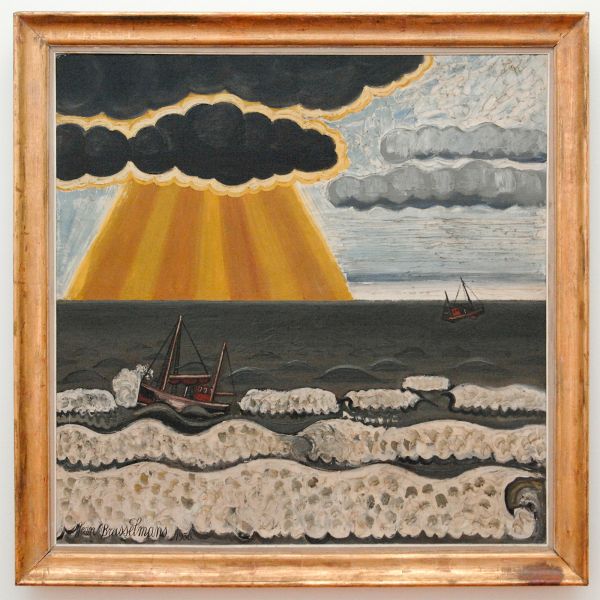 Jean Brusselmans - La Tempete (De Storm) - Olieverf op doek, 1936