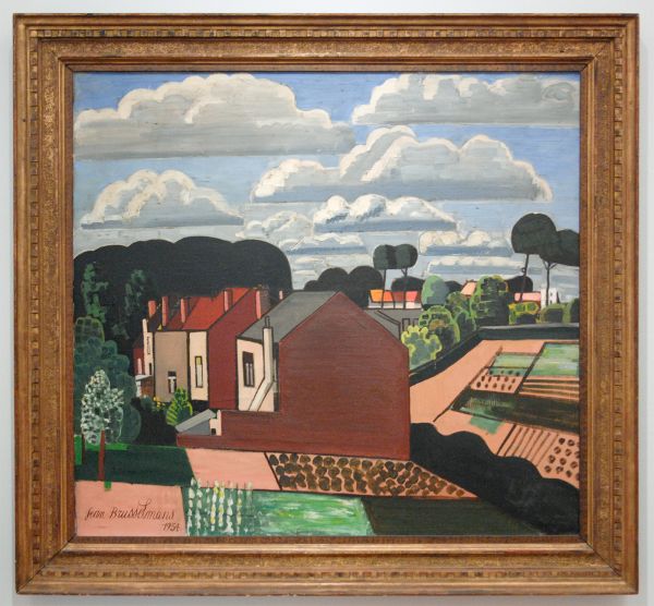 Jean Brusselmans - Les Jardins (De Tuinen) - Olieverf op doek, 1934