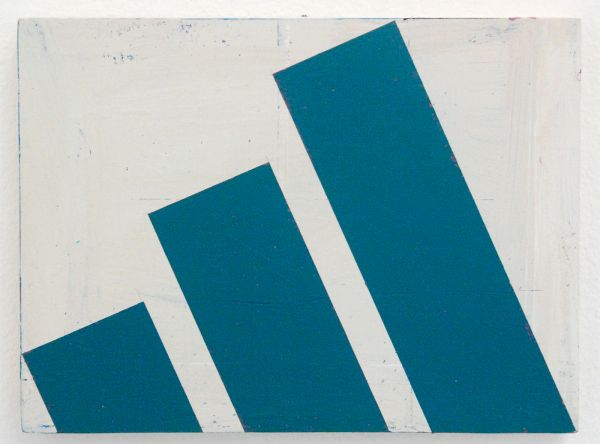 Ellen de Bruijne Projects - Alain Biltereyst - Onbekende titel - 17x23cm Acrylverf op multiplex