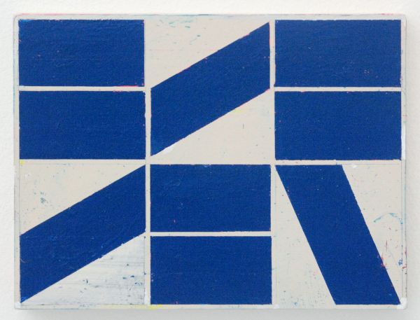 Ellen de Bruijne Projects - Alain Biltereyst - Onbekende titel - 17x23cm Acrylverf op multiplex