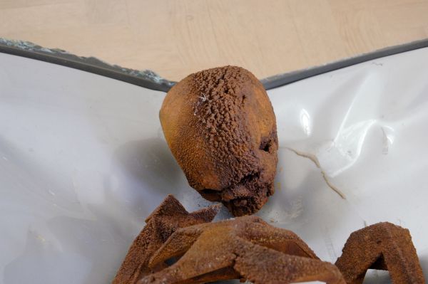 Grimm - Matthew Day Jackson - Nude & Descended - 31x170x249cm Lincoln Continental dak en geroest staal (detail)