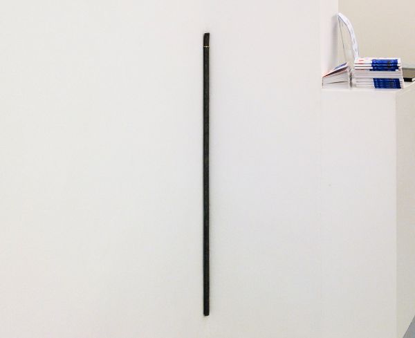 Martin van Zomeren - Nicolas Lamas - When the jewel touch the bone (Katrien) - 120x2x3cm Metaal en ring