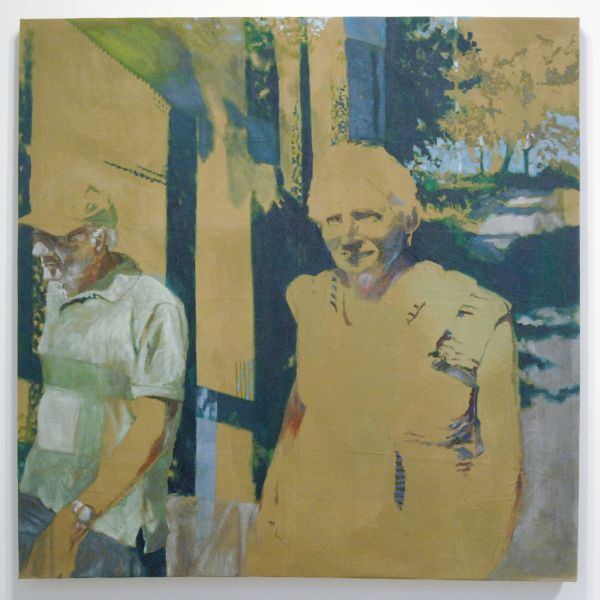 Eline van Hove - In my genes - 133x134cm Olieverf op canvas