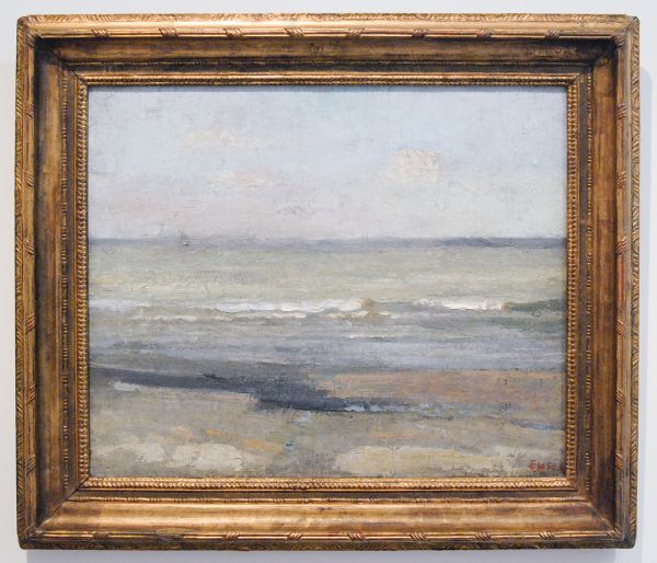 James Ensor - Grijze zee - Olieverf op doek, 1880
