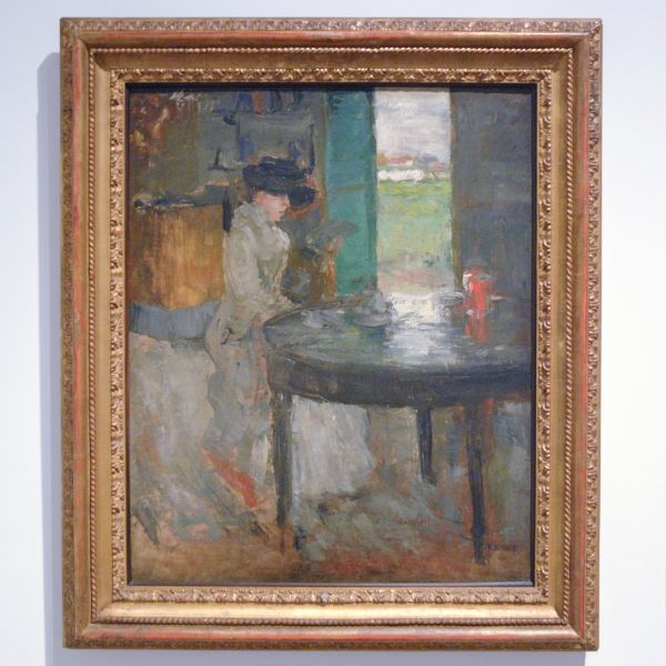 James Ensor - Het Wachten - Olieverf op doek, 1879, en of 1882