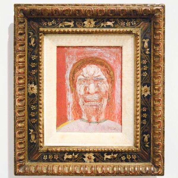 James Ensor - Man van Smarten - Olieverf op paneel, 1891