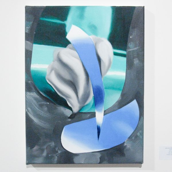 Mirjam Vreeswijk - Slash - 40x30cm Olieverf op canvas