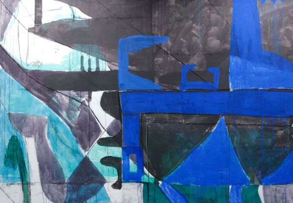 Axel Linderholm - Mural (detail)