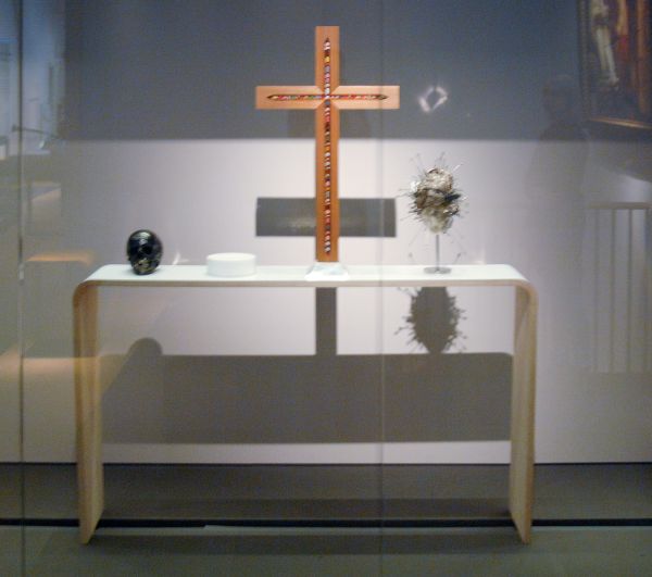 Damien Hirst - The Altar (The Fate of Man, the Eucharist, the Crucifix, the Sacred Heart) - 2005