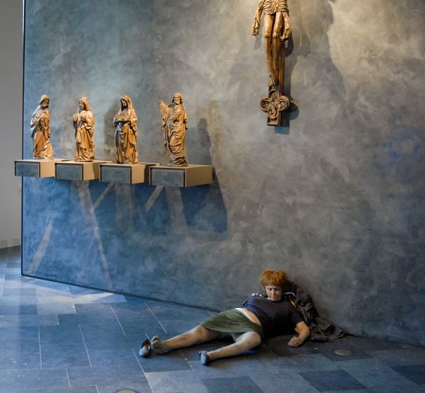 Duane Hanson - Derelict Woman - 1973