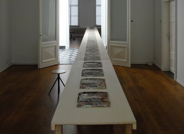 Marijn van Kreij - Untitled (Picasso, Le Carnet de la Cailfornie, 1955) - 27 tekeningen, 30x42cm Gouache, potlood en inkt op papier