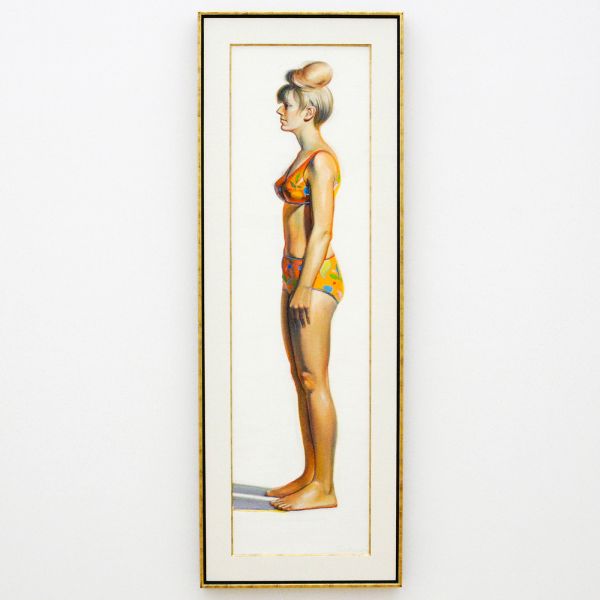 Wayne Thiebaud - Bikini Figure - 1966