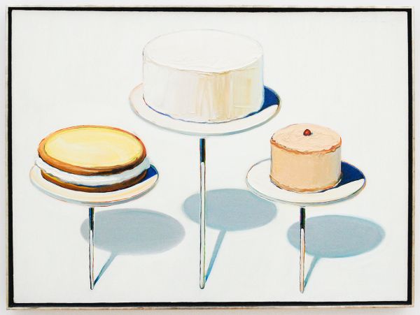 Wayne Thiebaud - Display Cakes - 1963