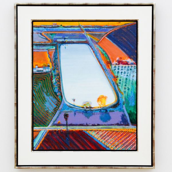 Wayne Thiebaud - Fall Fields - 2017