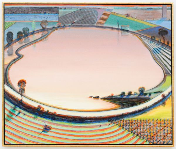 Wayne Thiebaud - Reservoir - 1999