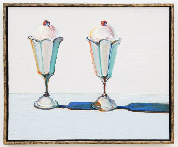 Wayne Thiebaud - Tulip Sundaes - 2010