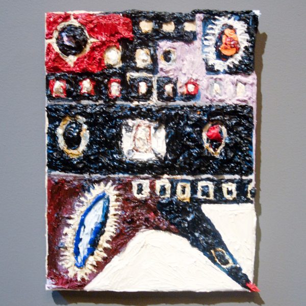 Erik-Jan Van der Schuur - Juweel compositie 1 - 31x41cm Olieverf op doek