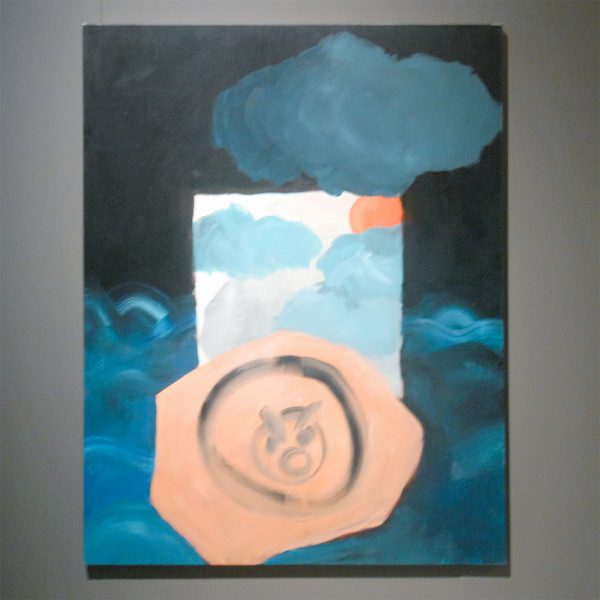 Naomi Mitsuko Makkelie - Fuck the Cloud - 140x180cm Acrylverf op doek