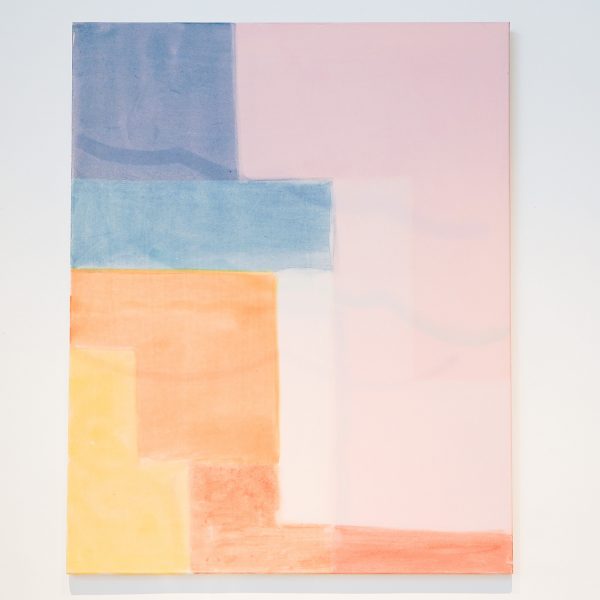 Paul Drissen - Untitled - 100x80cm Gouache en dispersie op canvas