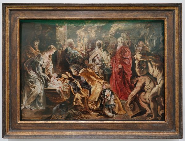 Peter Paul Rubens - De aanbidding van de koningen - Olieverf op paneel, 1609