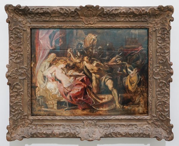 Peter Paul Rubens - De gevangenneming van Simson - Olieverf op paneel, 1609-1610
