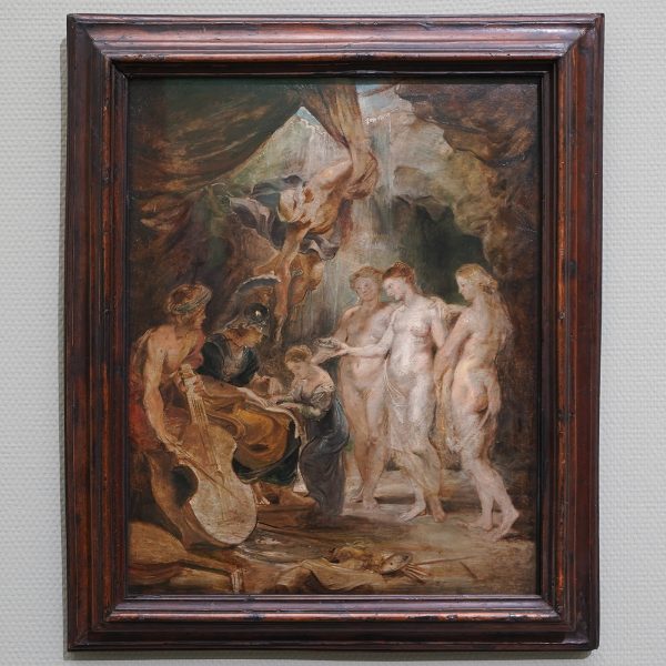 Peter Paul Rubens - De opvoeding an Maria de 'Medici- Olieverf op paneel, 1622