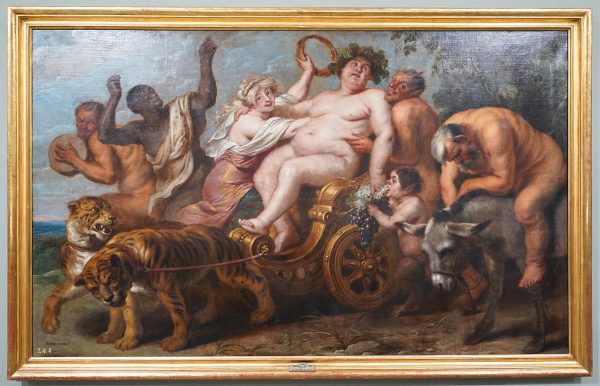 Cornelis de Vos - De Triomftocht van Bacchus - Olieverf op doek, 1636-1638