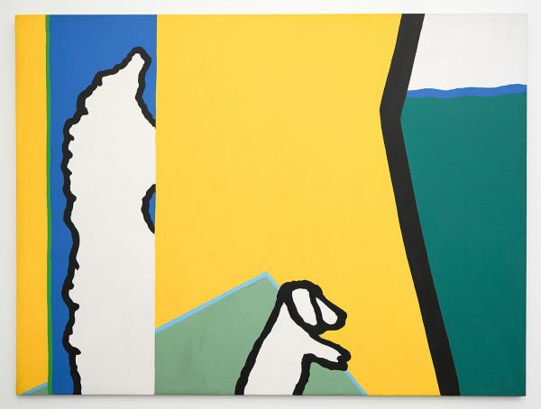 Raoul de Keyser - Hetrogene concurrentie - Acrylverf en dispersie op doek, 1968