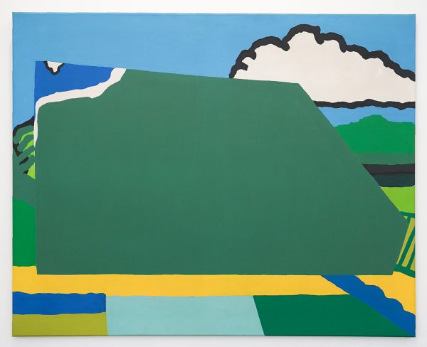 Raoul de Keyser - Hommage aan Brusselmans - Acrylverf en dispersie op doek, 1970