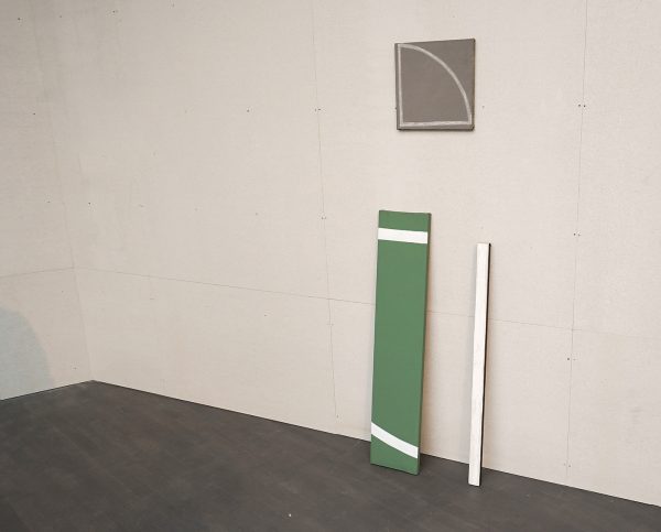 Raoul de Keyser - Kant Gampelaere - Acrylverf, krijt en olieverf op doek, 1973, 1976 & 1985