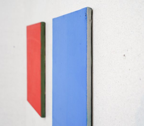 Raoul de Keyser - Untitled & Untitled - Olieverf op doek, 1973, 1982 & 1971, 1982 (detail)