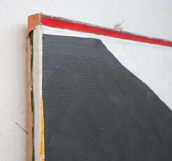 Raoul de Keyser - Clochard - Olieverf op doek, 1978 (detail)