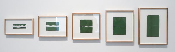 Raoul de Keyser - Zonder Titel - Inkt, acrylverf en gesso op geschept lompenkarton, 1979, 1985
