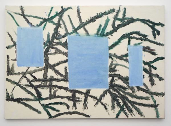 Raoul de Keyser - Bern Berlin Hangend - Olieverf op doek, 1993
