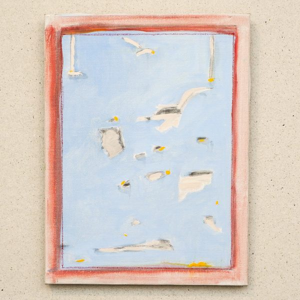 Raoul de Keyser - Oskar! (model) - Olieverf, kleurpotlood en houtskool op doek, 2005