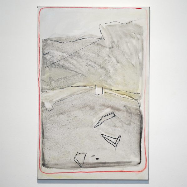 Raoul de Keyser - Wait - Olieverf en houtskool op doek, 2006