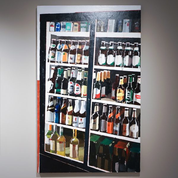 Luca Grimaldi - Kuhlschrank - Acrylverf op canvas