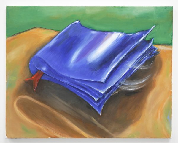 Micha Patiniott - Book of Void - 51x61cm Olieverf op linnen