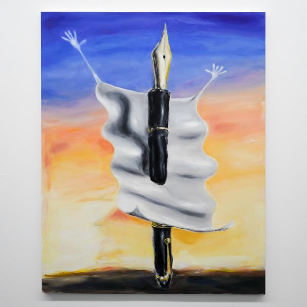 Micha Patiniott - Que Sera, Sera - 120x95cm Olieverf op polyester canvas