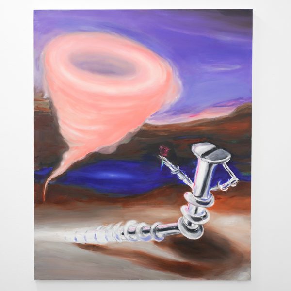 Micha Patiniott - Spirit and the Screw - 113x90cm Olieverf op polyester canvas