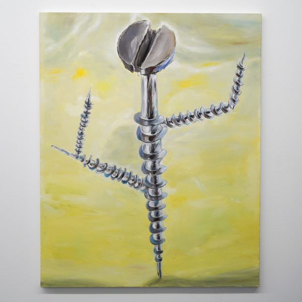 Micha Patiniott - The Godley Screw - 130x105cm Olieverf op polyester canvas