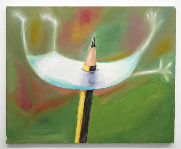 Micha Patiniott - The Jump - 70x80cm Olieverf op linnenMicha Patiniott - The Jump - 70x80cm Olieverf op linnen