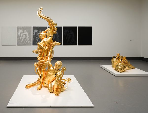 Guido Geelen - Laocoon anno 2009 - Brons en bladgoud - Kunstcollectie Percentage regeling Rijksoverheid