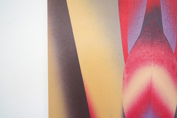 Hadassah Emmerich - Bodyscape - 600x200cm Olieverf op canvas (detail)