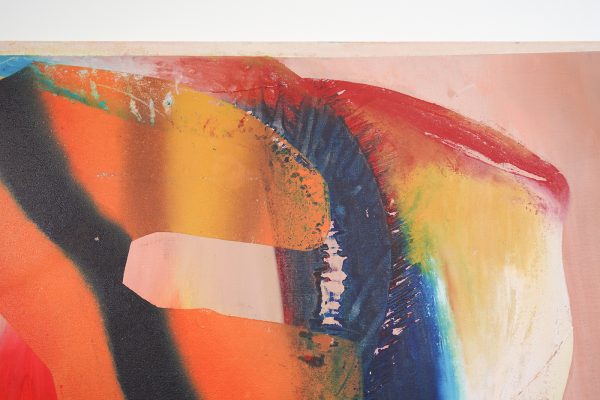 Hadassah Emmerich - Snake Charmers Series I, II, III - 182x179cm Olieverf, inkt, oliekrijt en drukinkt op canvas (detail)