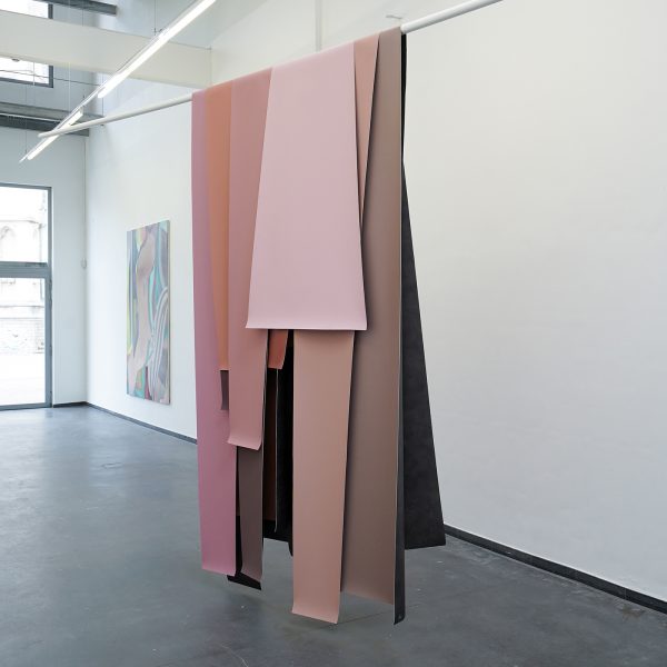 Hadassah Emmerich - Strip Bar - Acylverf op vinyl en metaal