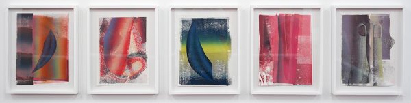Hadassag Emmerich - Untitled I, II, III, IV - 40x30cm Olieverf op papier
